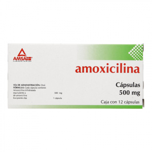 AMOXICILINA 500MG TABLETAS